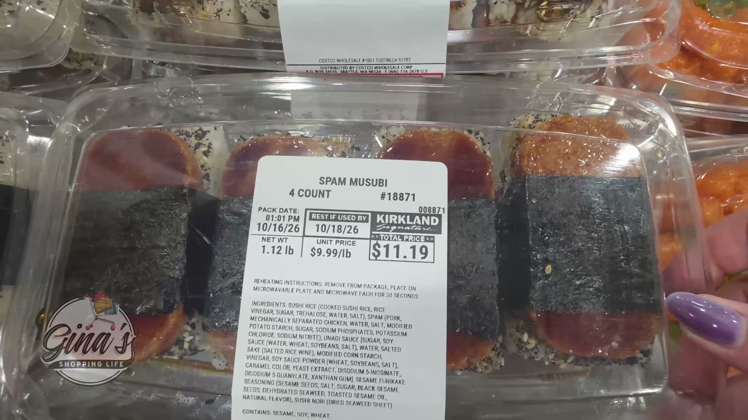 SPAM Musubi, 4 ct (#18871) - $9.99