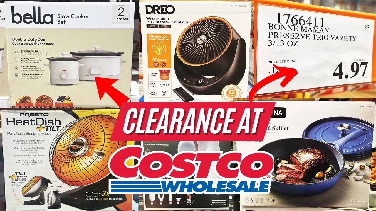 🔥COSTCO NEW CLEARANCE FINDS FOR JANUARY 2026:🚨50%-80% NEW PRICE REDUCTIONS! CRAZY CLEARANCE DEALS!
