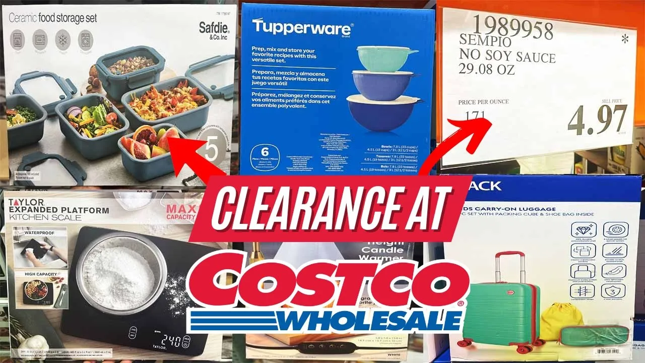 🔥COSTCO NEW CLEARANCE FINDS FOR APRIL 2026:🚨50%-85% NEW PRICE DROPS! Tupperware, Ceramic Storage Set