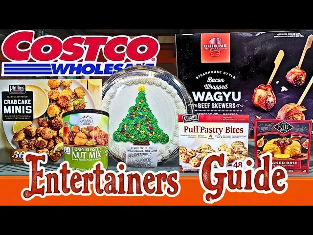 COSTCO HOLIDAY ENTERTAINERS GUIDE for DECEMBER 2025! 🎁 (12/13)