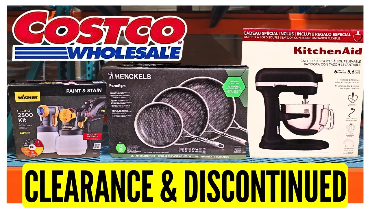 COSTCO 55 CLEARANCE & DISCONTINUED DEALS FOR JULY 2026!  ALOT OF ITEMS ARE BEING MOVED OUT! (7/18)