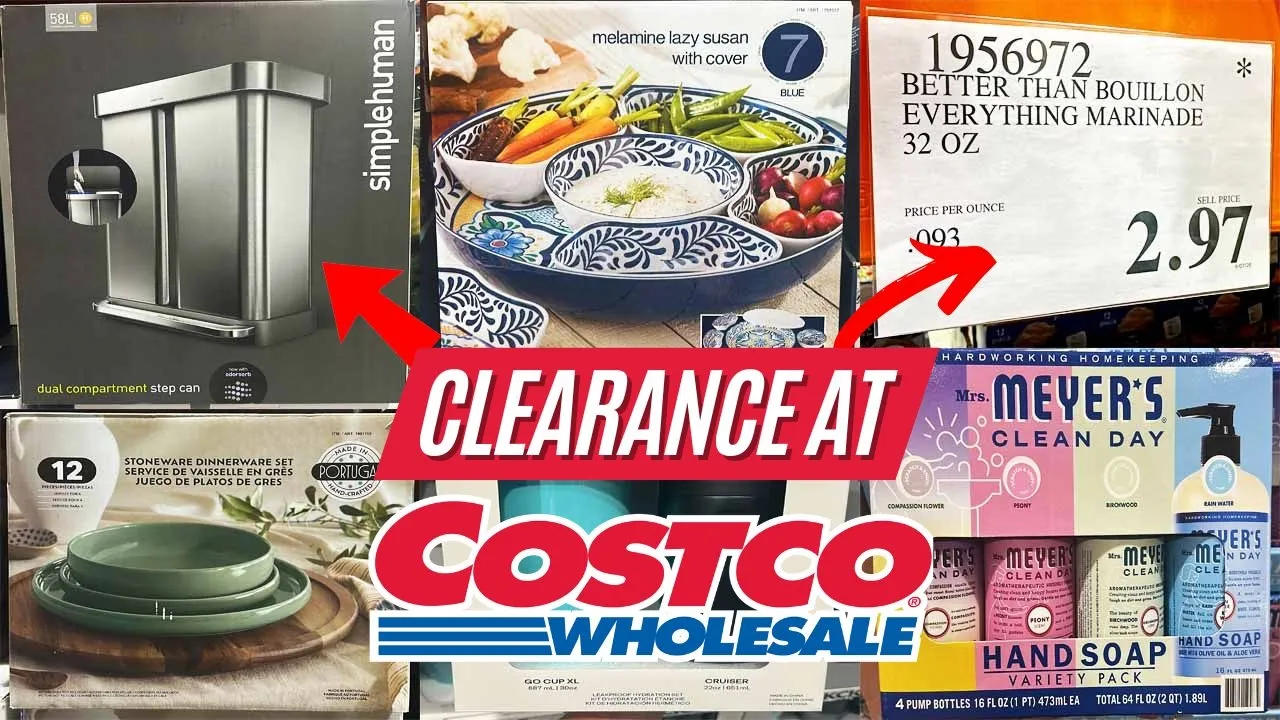 🔥COSTCO NEW CLEARANCE FINDS FOR JUNE 2026:🚨50%-75% NEW PRICE DROPS! Simplehuman Step Can, Lazy Susan