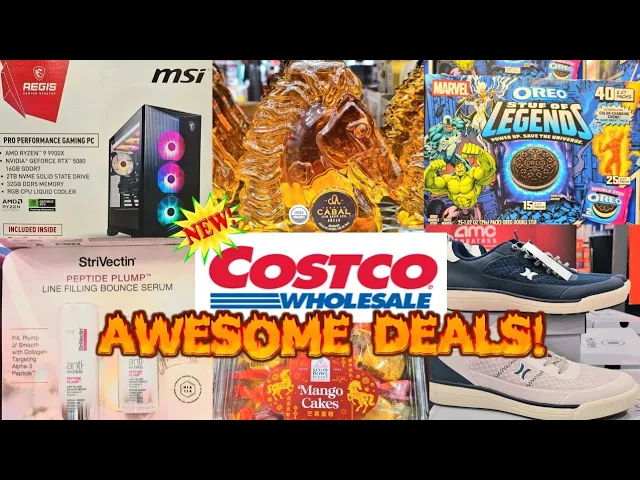 Costco Shop With Me 💸 MSI Gaming PCs, Food & Instant Savings 🔥