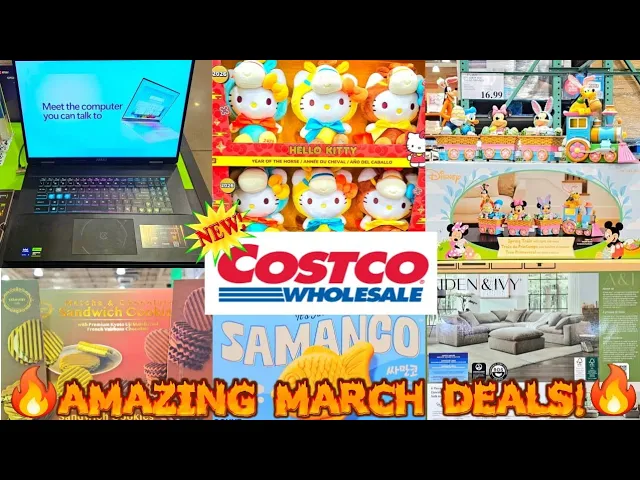 What’s NEW at Costco 🔥 March Deals, Electronics, Food & Home Finds