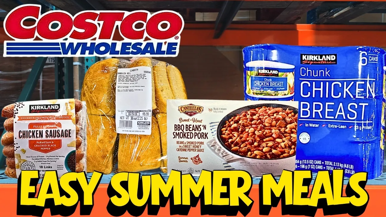 COSTCO EASY SUMMER MEALS for 2026!🛒 PRODUCT TESTING & HONEST REVIEWS