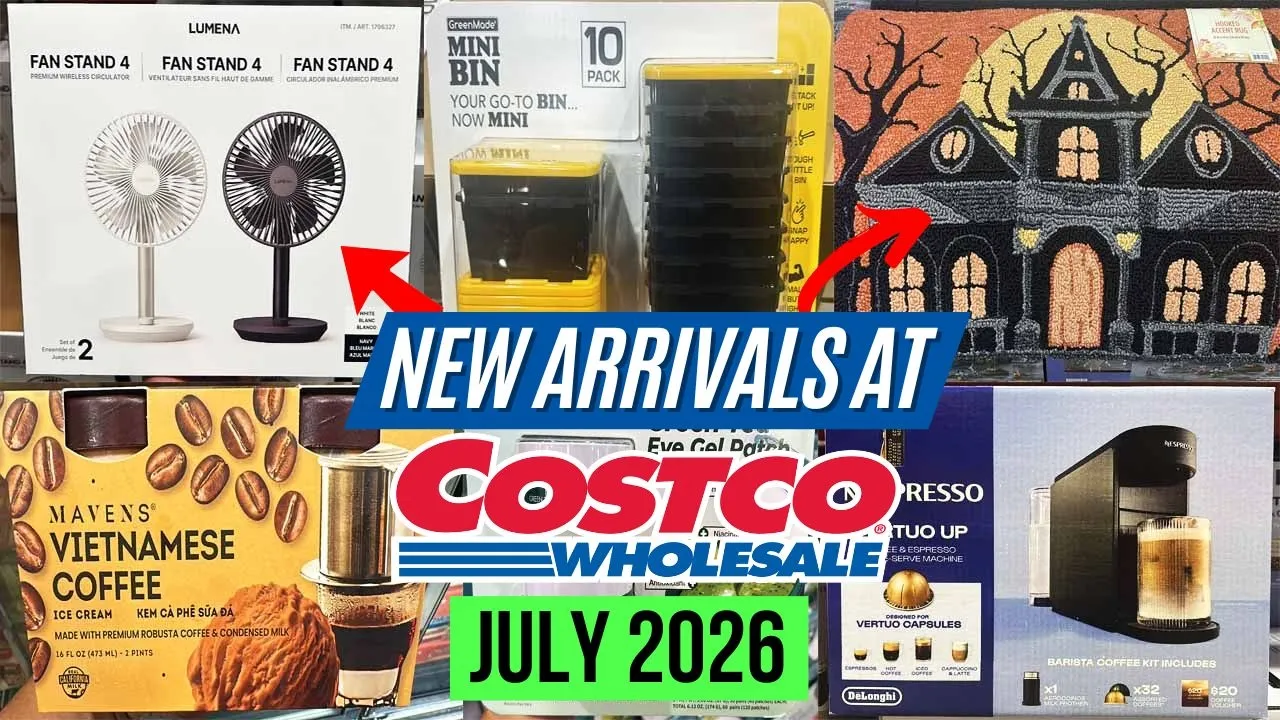 🔥COSTCO NEW ARRIVALS FOR JULY 2026:🚨GREAT FINDS! Halloween Rugs, Vietnamese Coffee