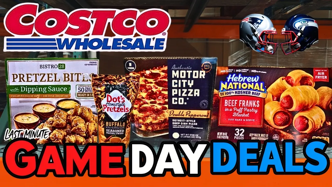 COSTCO 60 LAST MINUTE GAME DAY DEALS 🛒(2/5)🏈🎉✨