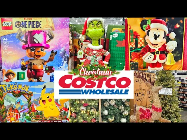 🎄 NEW COSTCO CHRISTMAS ARRIVALS! 🎅 TREES, DISNEY, GRINCH, TOYS & GROCERY DEALS!