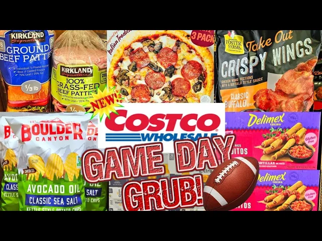 🏈 Costco Super Bowl Food 🍕 Game Day Snacks, BBQ & Party Deals