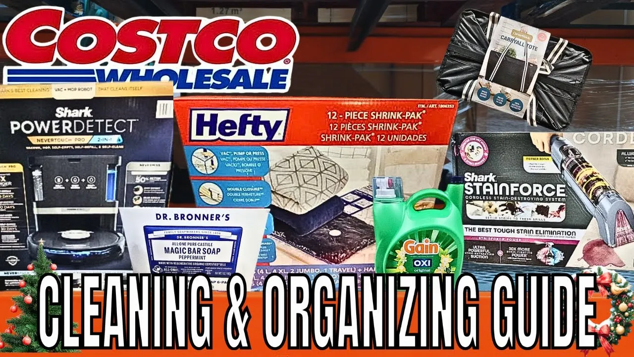 COSTCO HOLIDAY CLEANING & ORGANIZING GUIDE for 2025! (11/6)