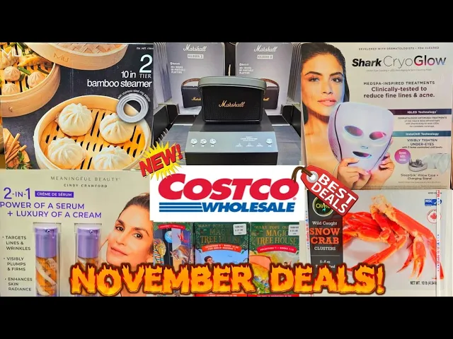 AWESOME NEW NOVEMBER DEALS + ARRIVALS AT COSTCO ! 2025 🔥