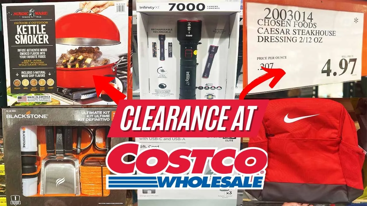 🔥COSTCO NEW CLEARANCE FINDS FOR JULY 2026:🚨50%-85% NEW PRICE DROPS! Kettle Smoker, 7000L Flashlighs