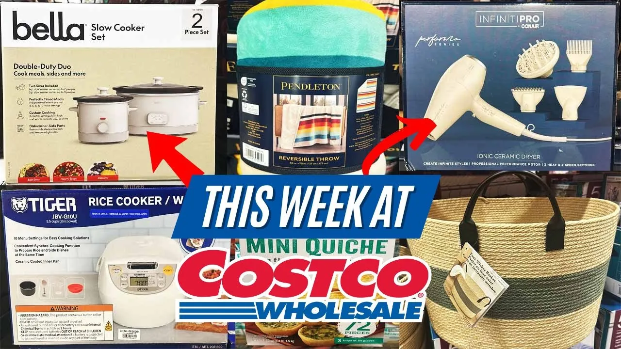 🔥COSTCO GREAT DEALS this Week for DECEMBER 2025:🚨BIGGEST SALE OF THE YEAR! Slow Cooker, Pendleton