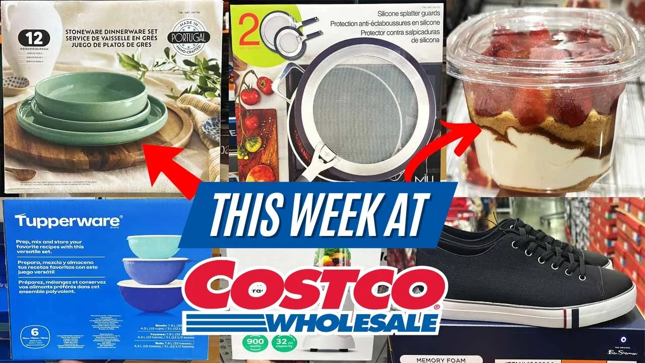 🔥NEW COSTCO DEALS THIS WEEK (4/1-4/7):🚨CRAZY APRIL SALE! SILICONE SPLATTERS, TUPPERWARE BOWLS