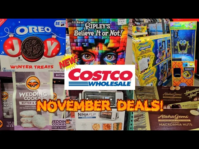 COSTCO HOT NEW DEALS FOR NOVEMBER! 🔥🦃