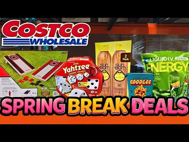 COSTCO SPRING BREAK DEALS for MARCH 2026!🛒(3/21)