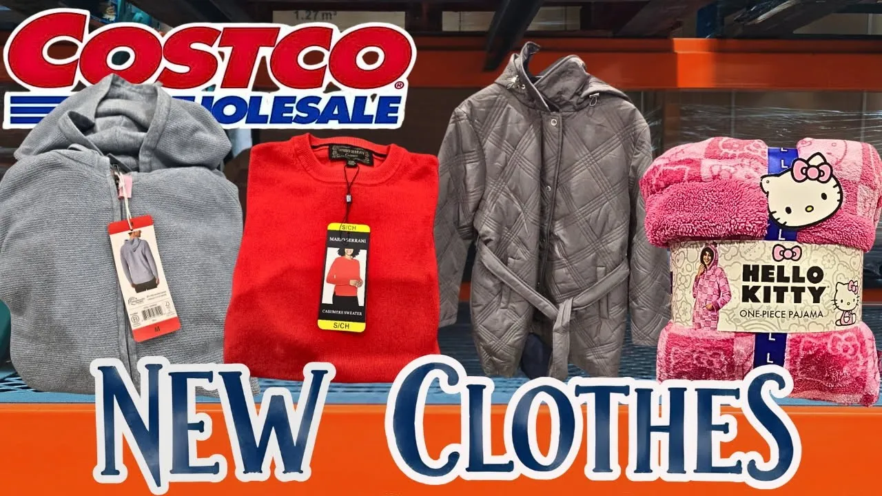 COSTCO NEW CLOTHES & GREAT DEALS for NOVEMBER 2025! 🛒(11/28) CASHMERE SWEATERS AT COSTCO!