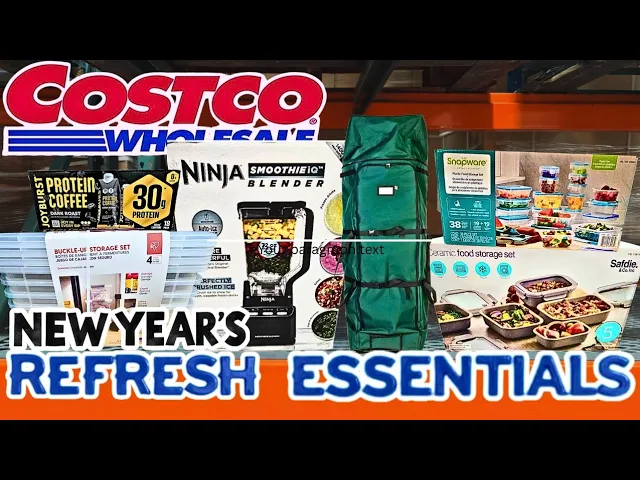 COSTCO NEW YEAR'S REFRESH ESSENTIALS FOR 2026! (12/27)🛒GREAT DEALS FOR THE NEW YEAR!