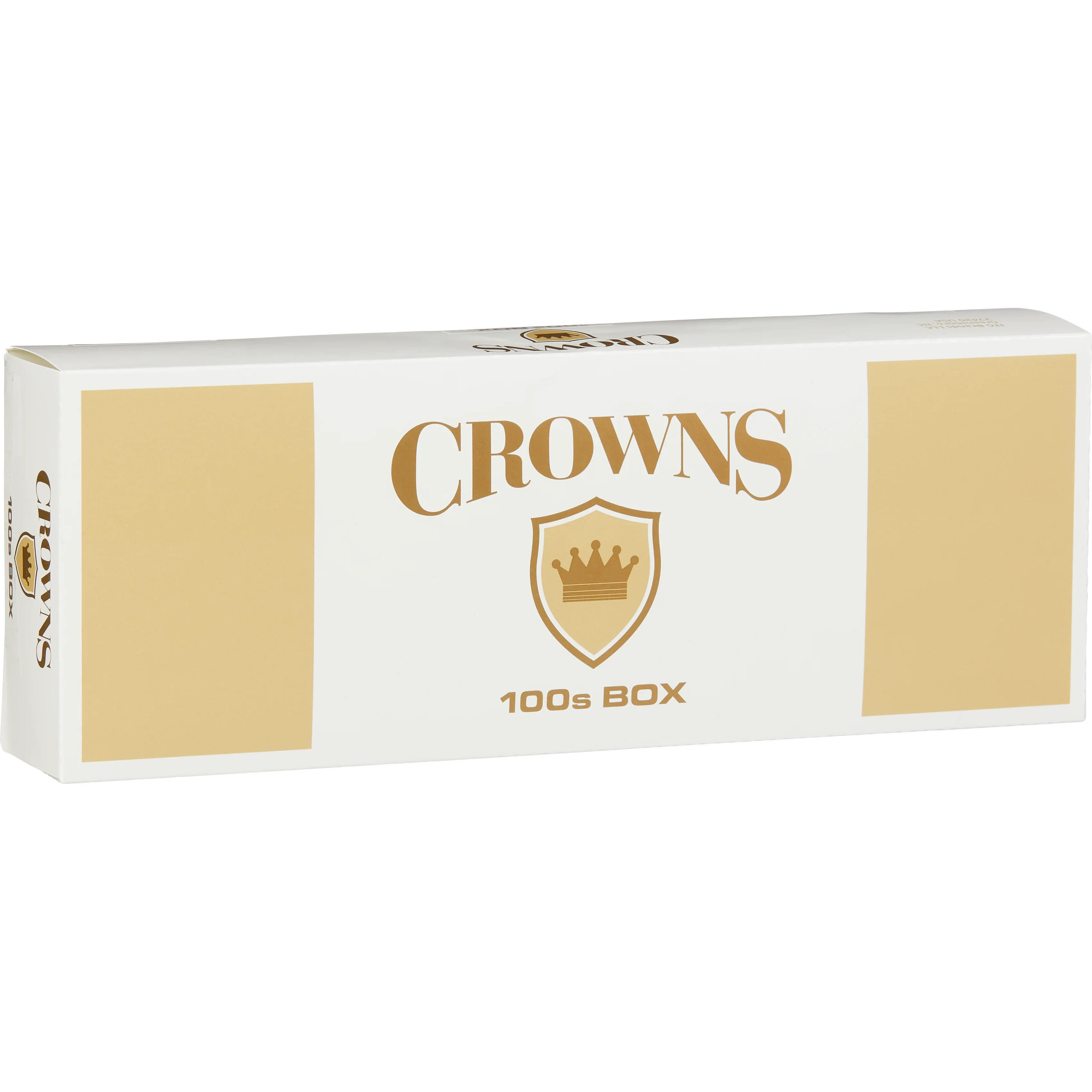 crowns gold cigarettes Crowns Gold 100 Box (#1422656)