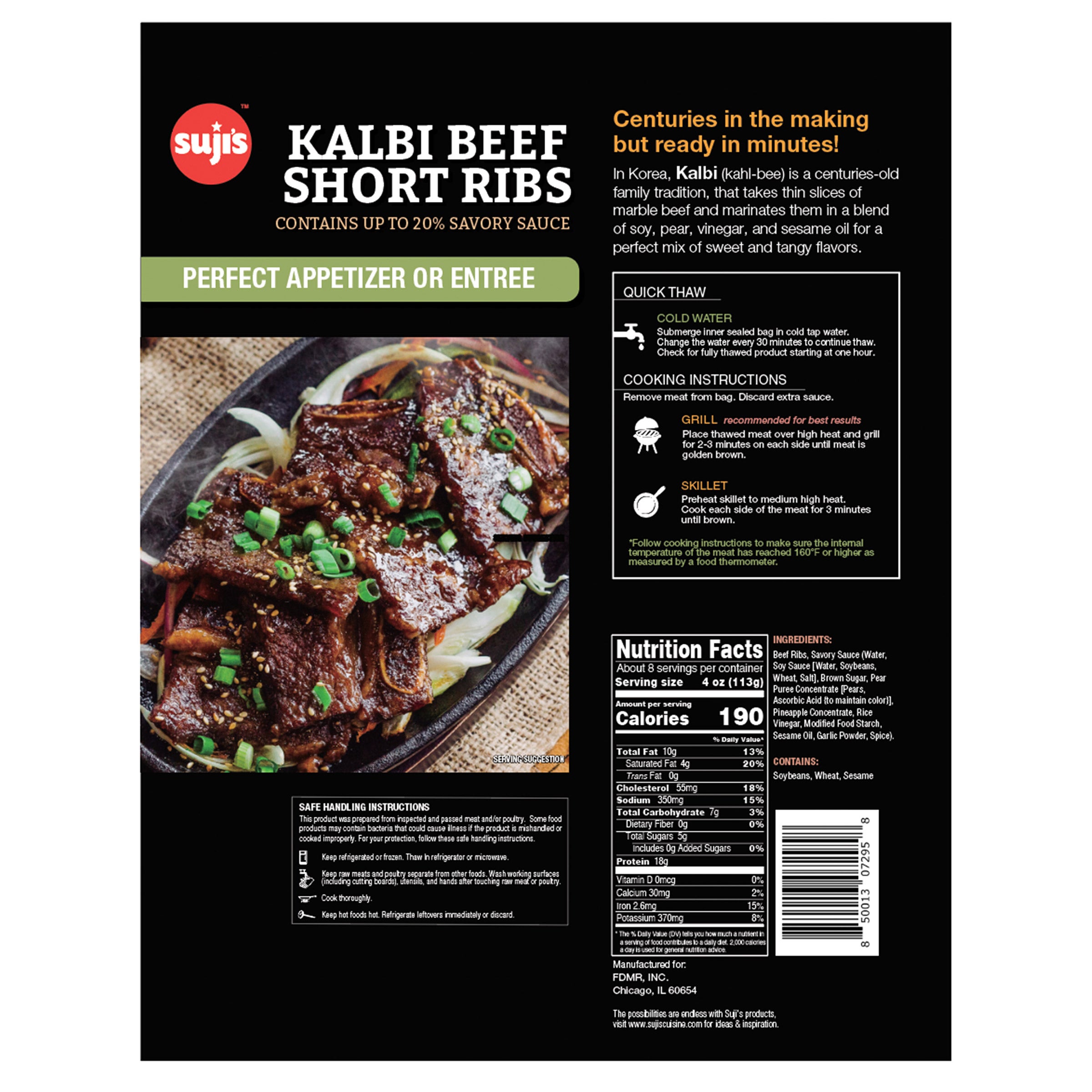 Suji Marinated Kalbi Short Ribs 30oz - $13.97 at Costco