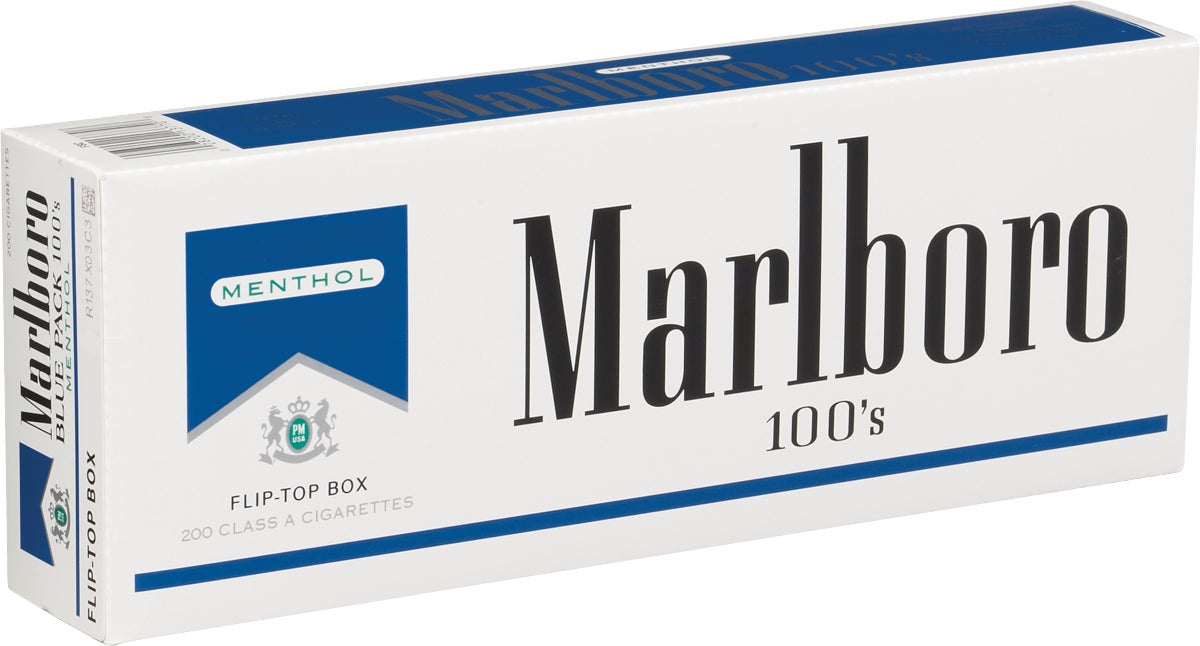 marlboro menthol cigarettes near me Marlboro Menthol Blue 100s Box (#319179)