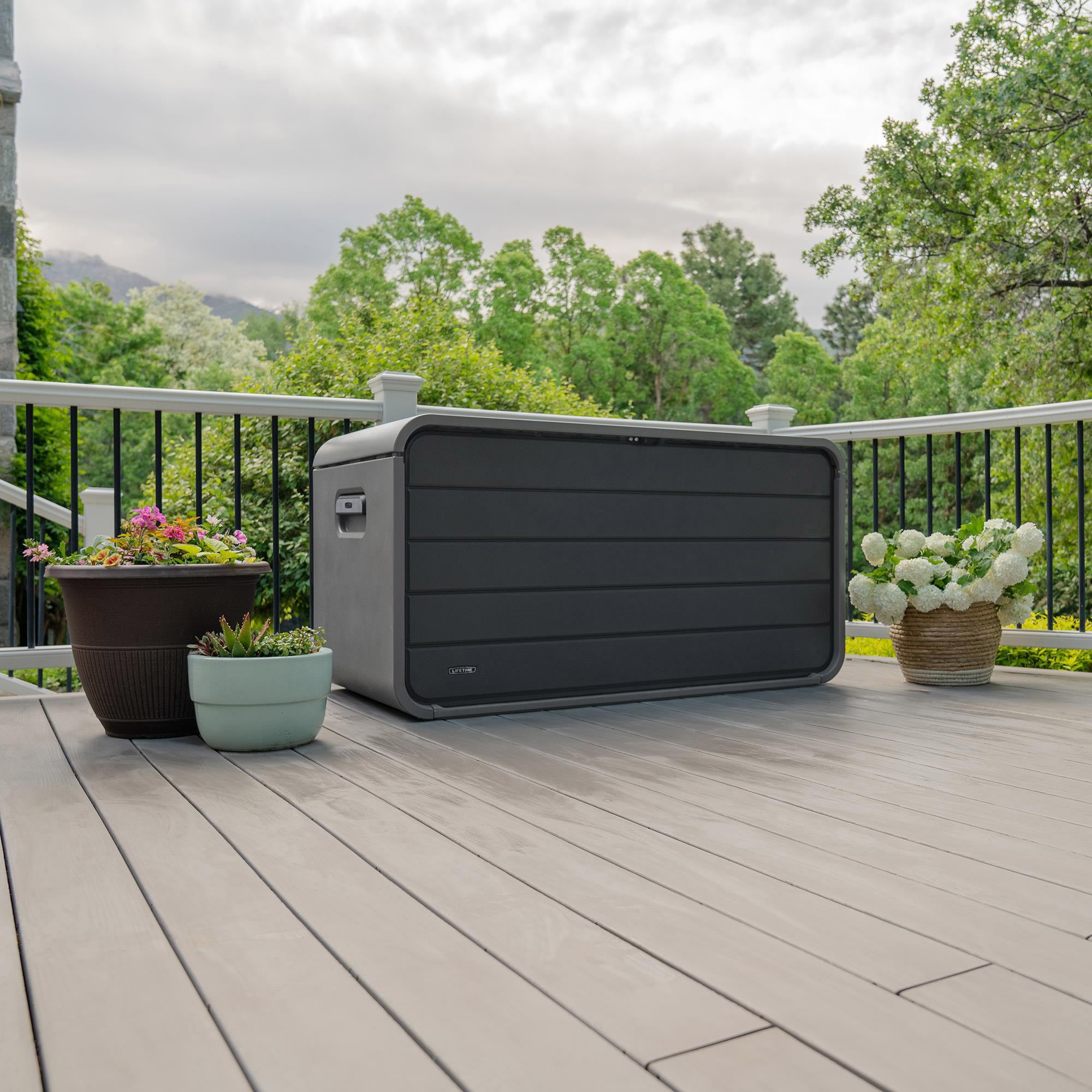 Lifetime 165 Gallon Modern Deck Box (#1713602) - $119.99 (down