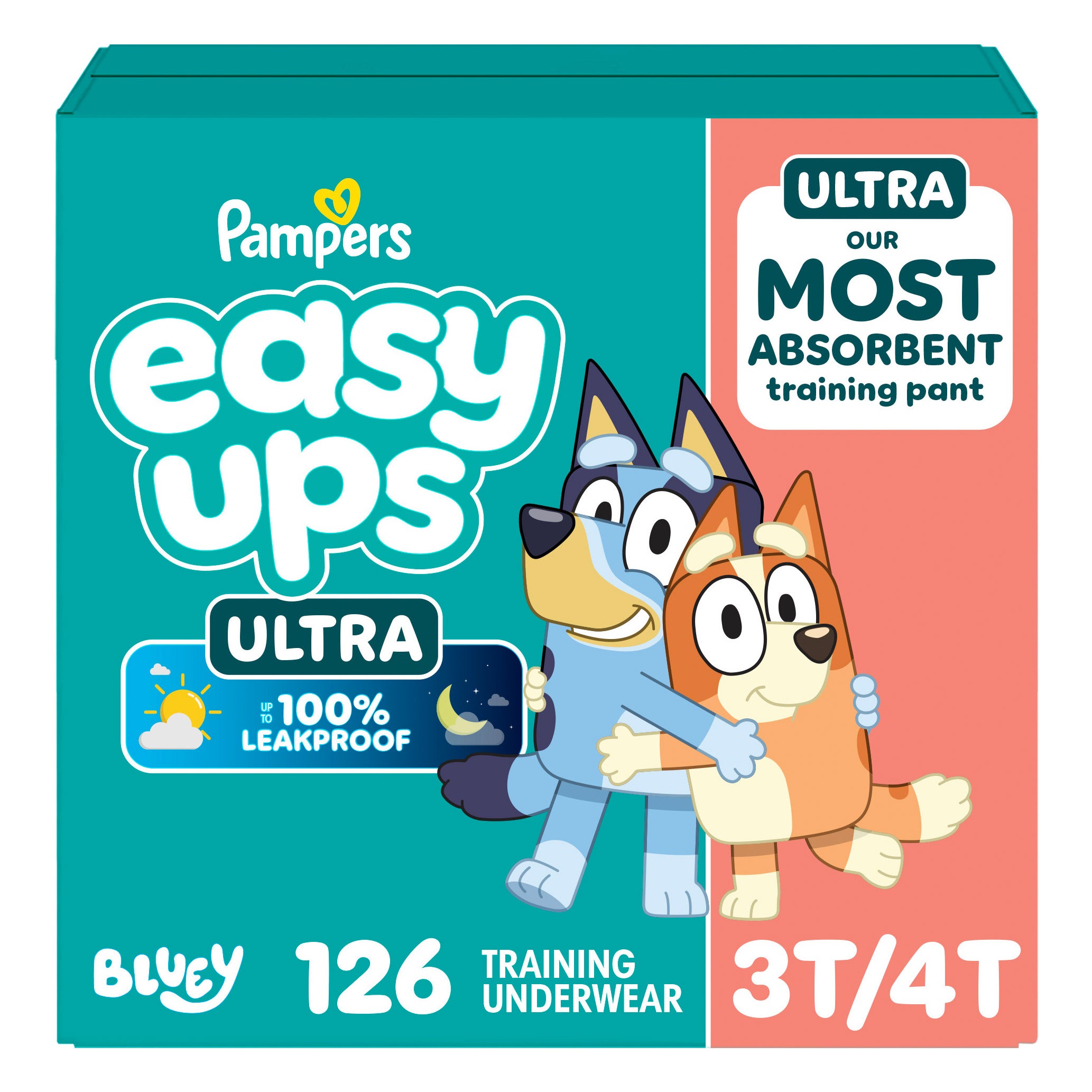 Pampers Easy Ups Ultra Training Pants, 3T-4T, 126 Count (#1999033) - $39.99