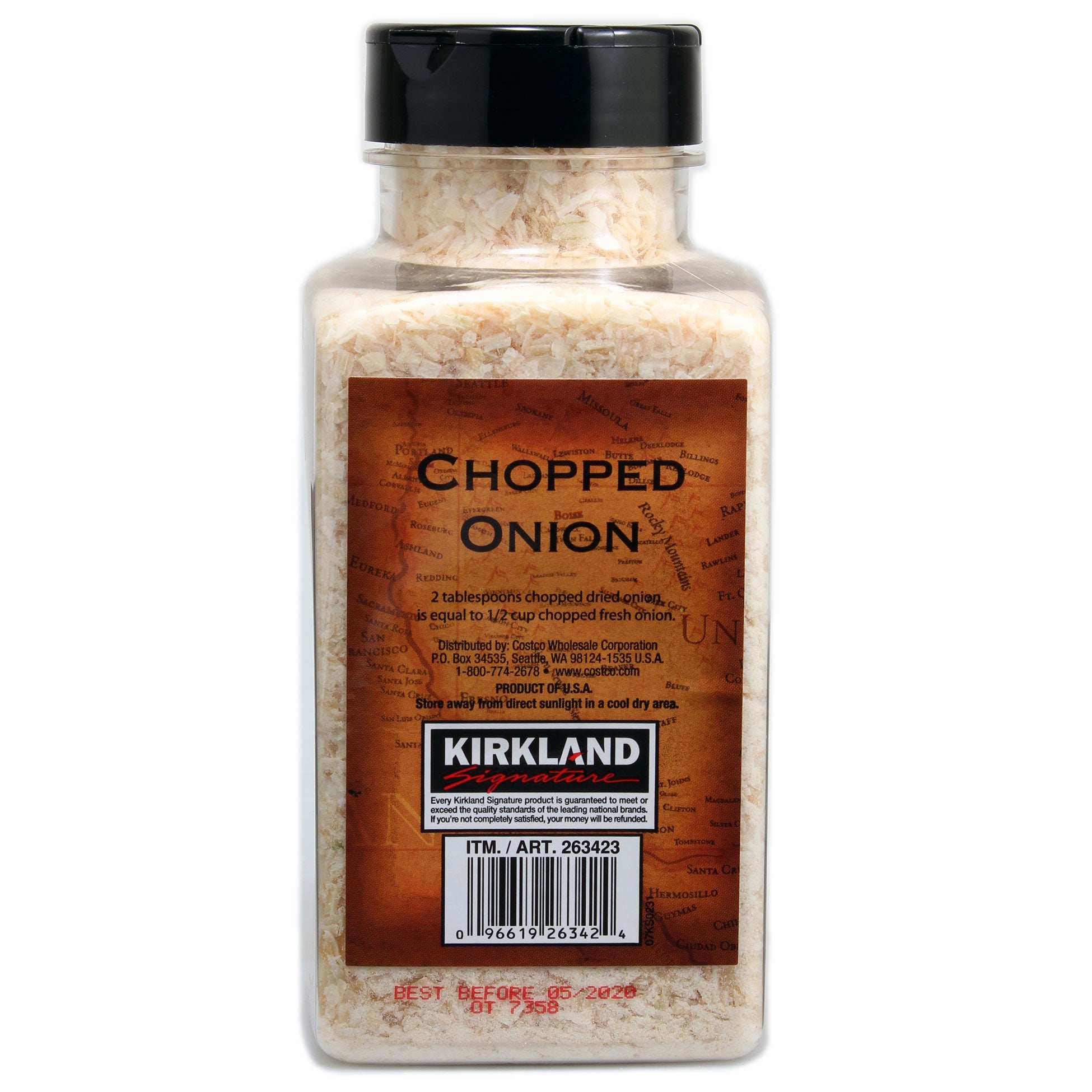 Kirkland Signature Dried Chopped Onion, 11.7 oz (#263423) - $2.97
