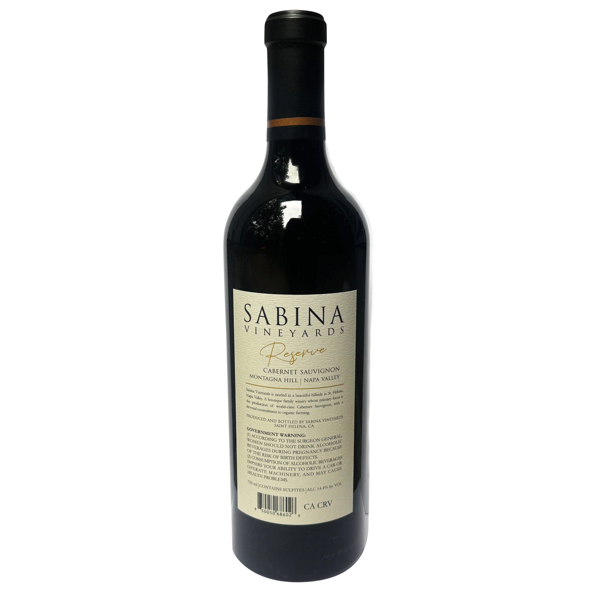 Costco Sabina Vineyards Reserve Cabernet Sauvignon Napa Valley