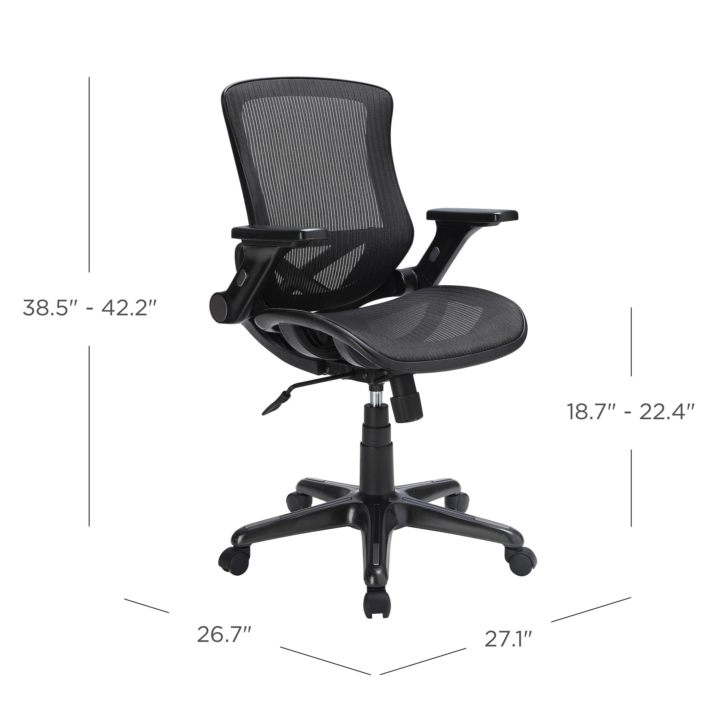 Bayside Furnishings Metrex Mesh Office Chair (#1356013) - $49.97