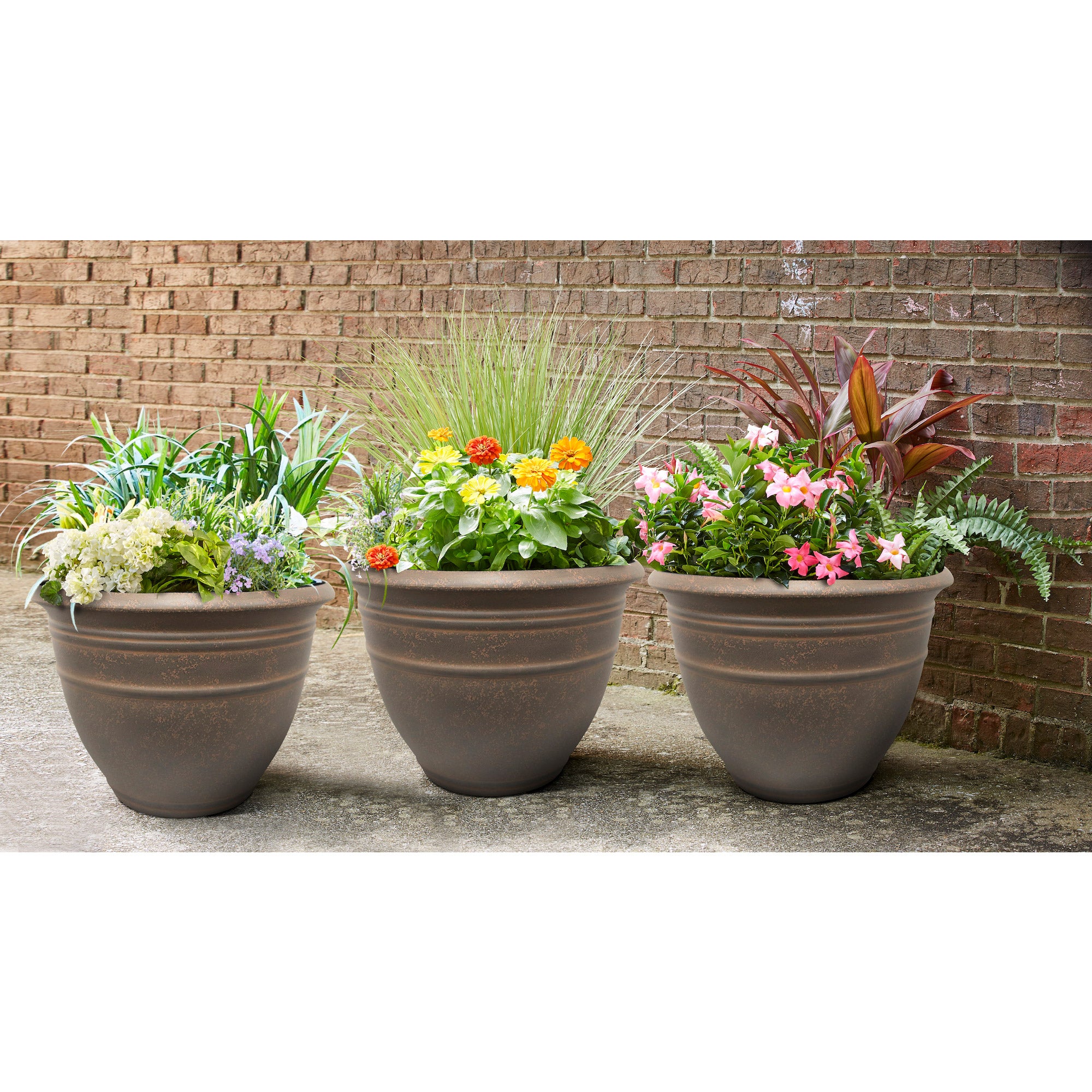 buy plant pots LE TAUCI 12 Inch Pots for Plants, Ceramic Large Planters for Indoor Pl   LETAUCI