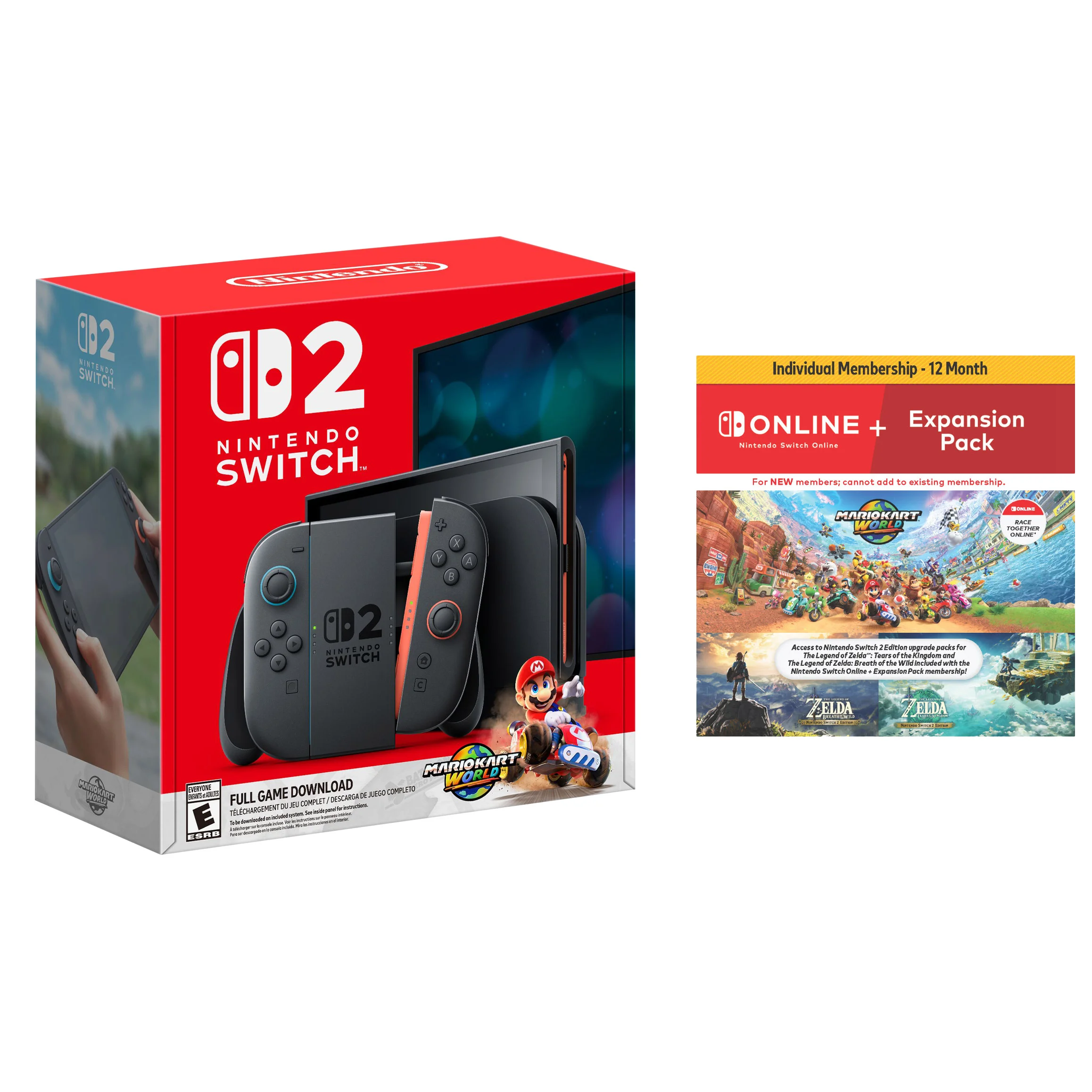 Nintendo Switch 2 & Mario Kart World Bundle (#1758890) - $499.99