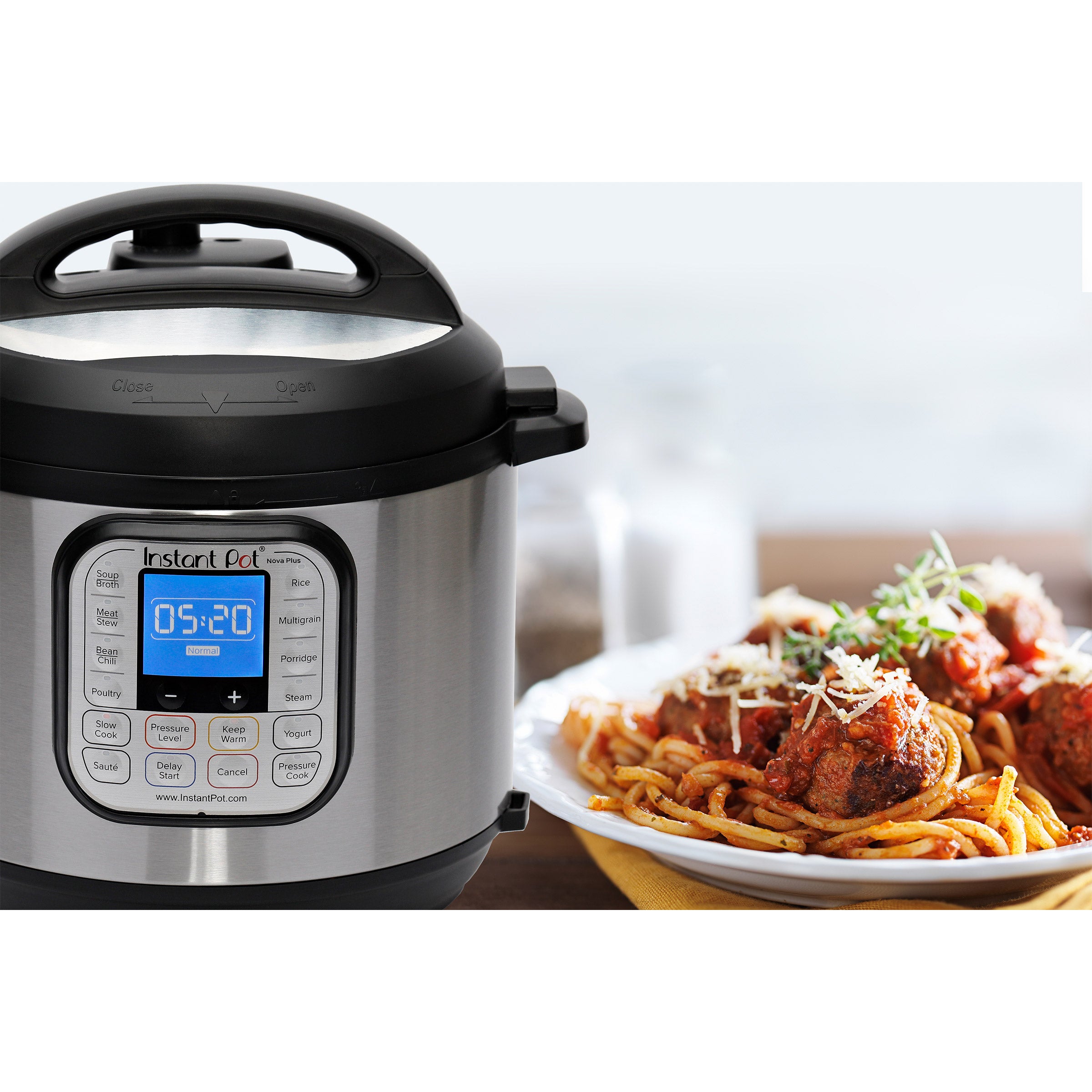 Instant Pot Nova Plus 6 Quart 9-in-1 Multi-Use Pressure Cooker