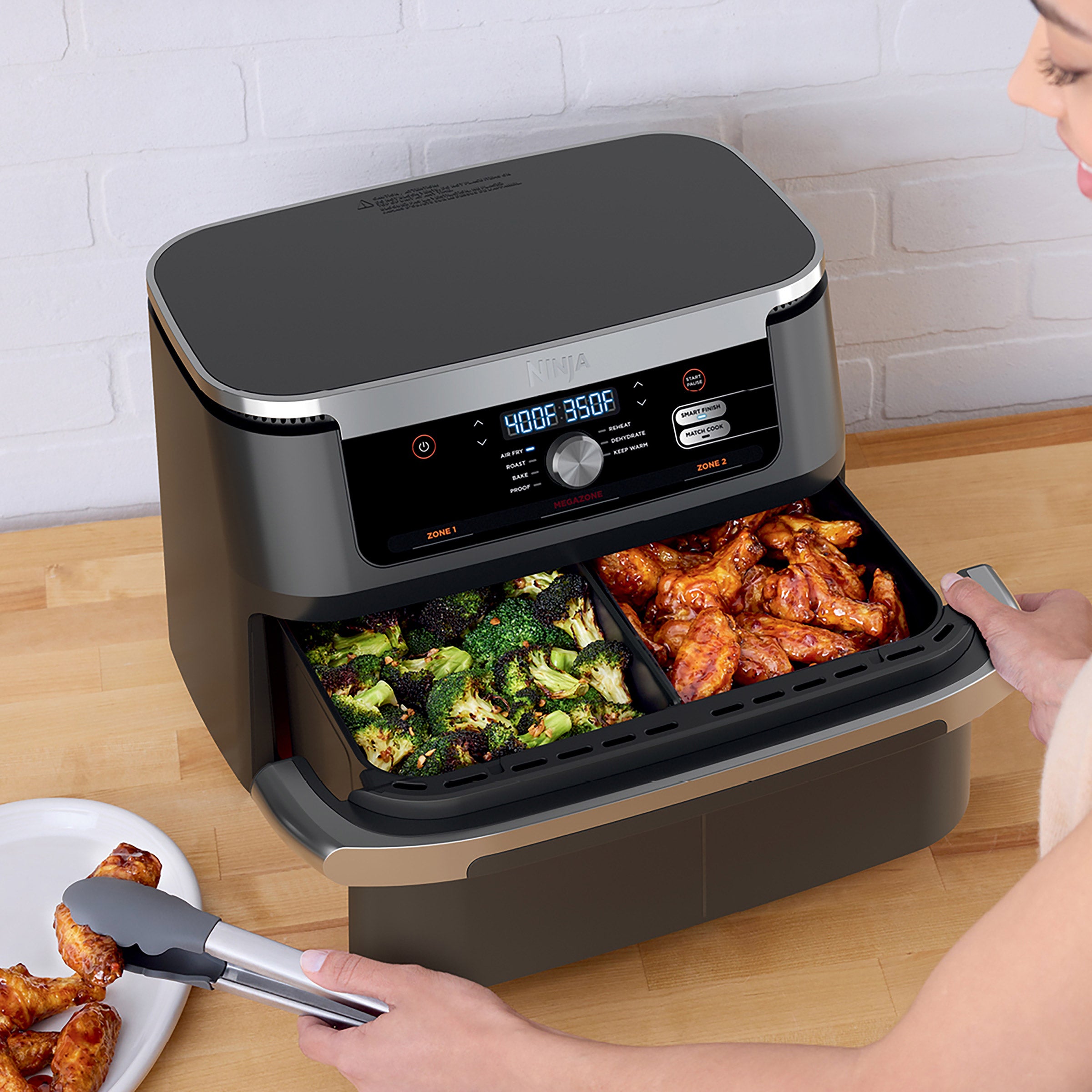 Ninja Foodi Dual Zone 11QT FlexBasket Air Fryer (#4488088) - $49.97