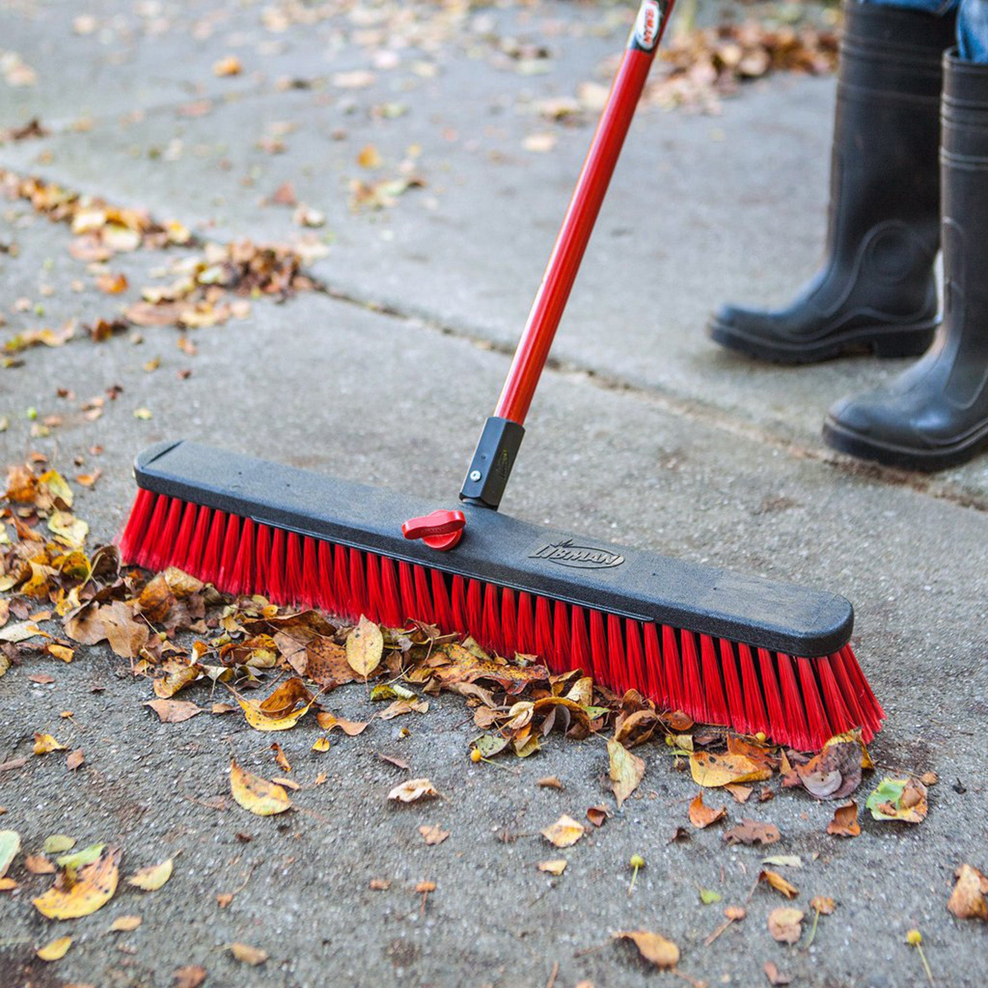 Libman 24-Inch Multi-Surface Push Broom (#2025677) - $20.99