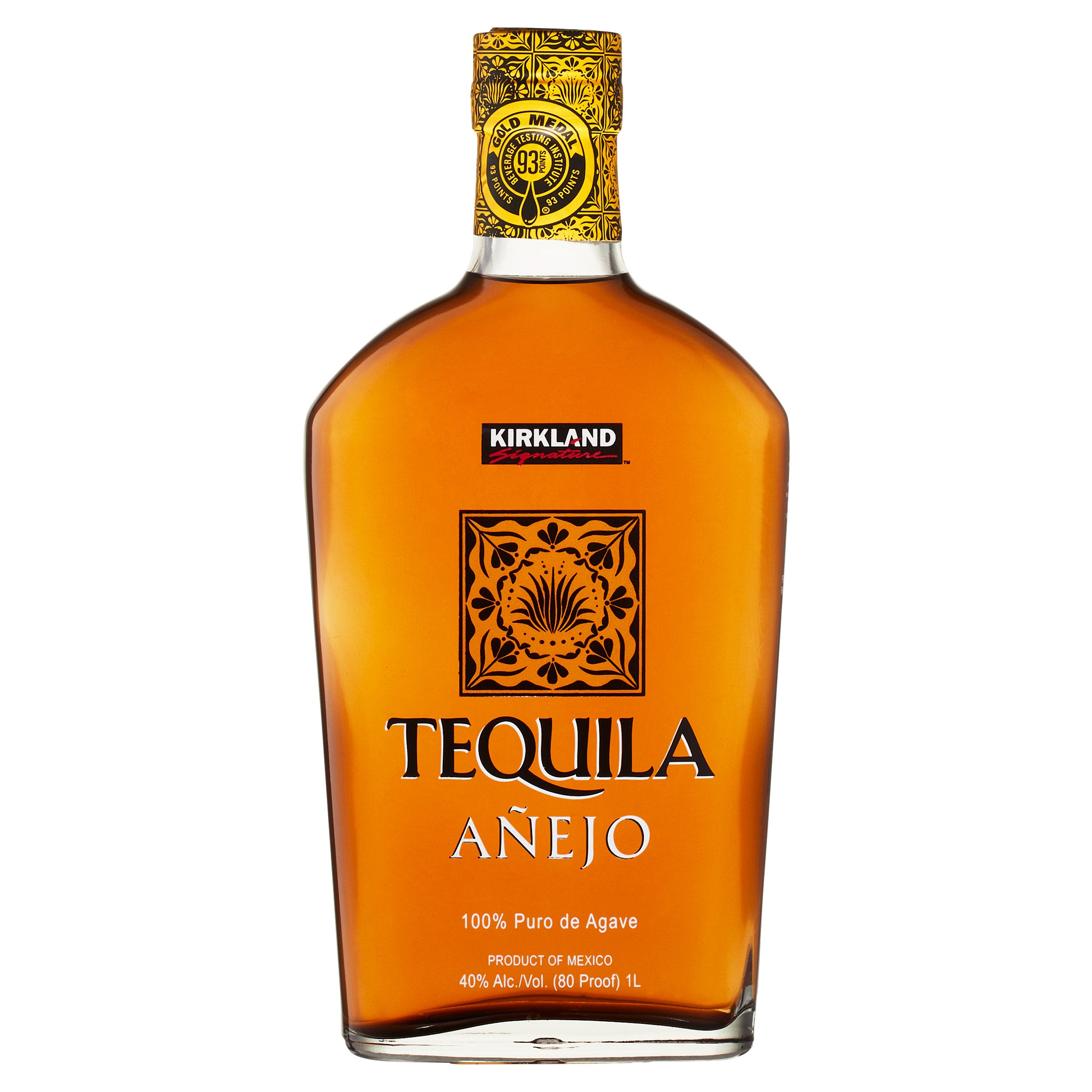 Kirkland Signature Añejo Tequila Mexico 1L (#888115) - $24.89