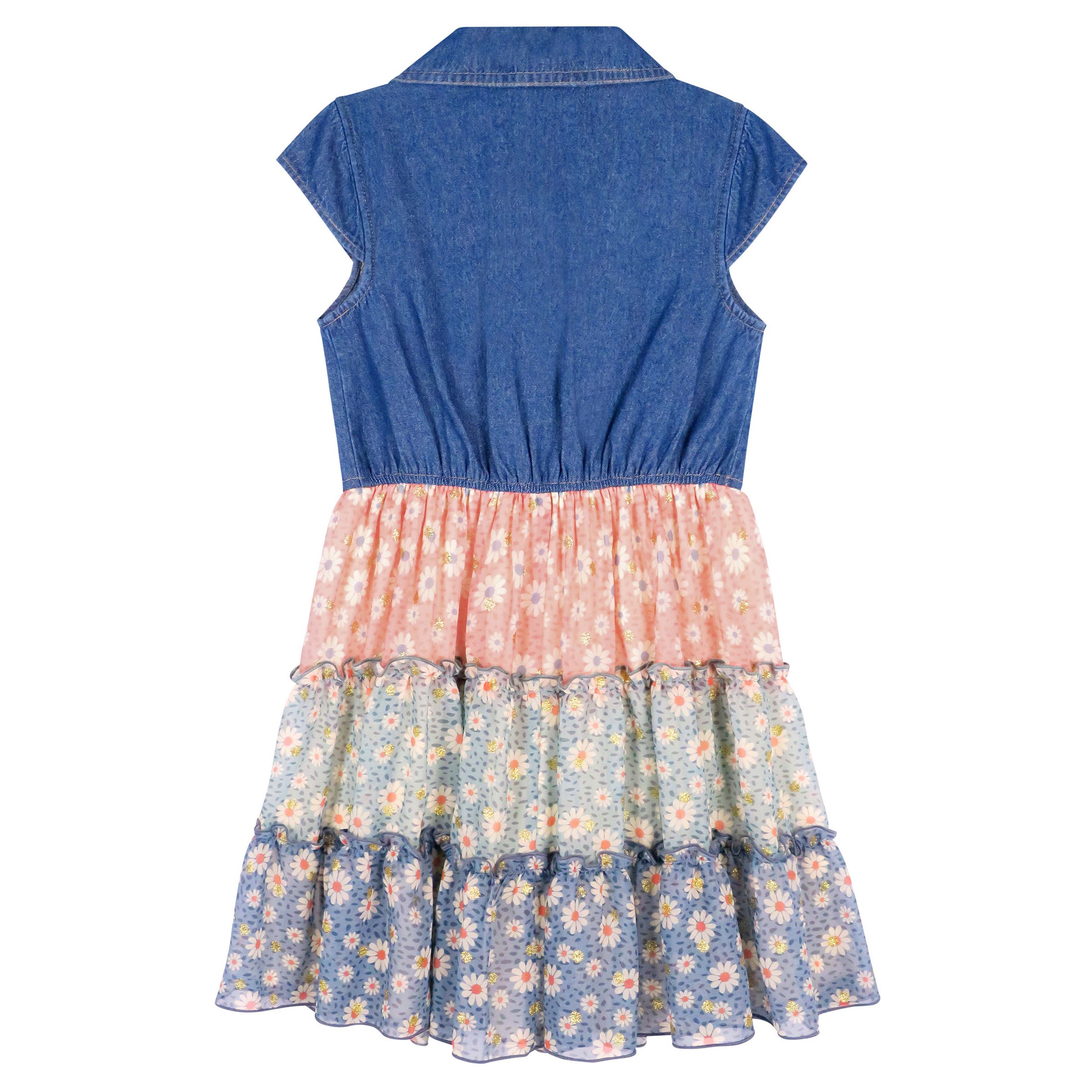 zunie denim dress Zunie Youth Denim Dress (#1876748)