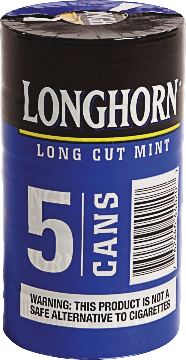 longhorn mint tobacco Longhorn Long Cut Mint 5-Pack Roll (#33206)