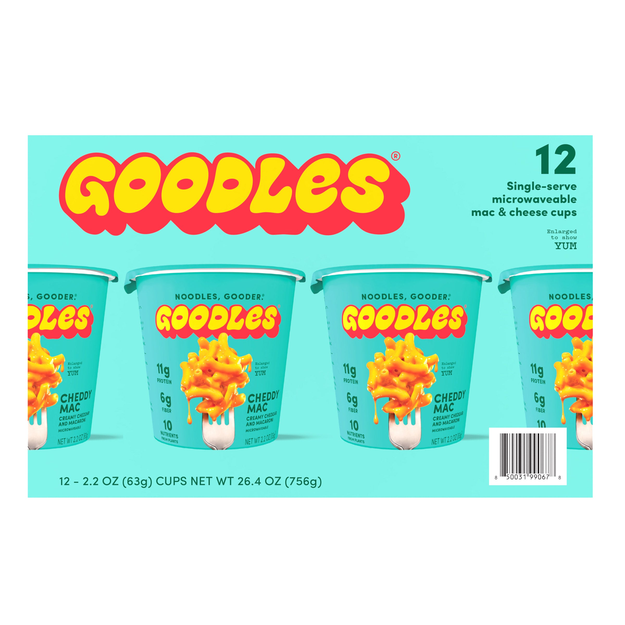 Goodles Cheddy Mac Cups 12/2.2 Ounce Cups (#1940639) - $9.97 (down