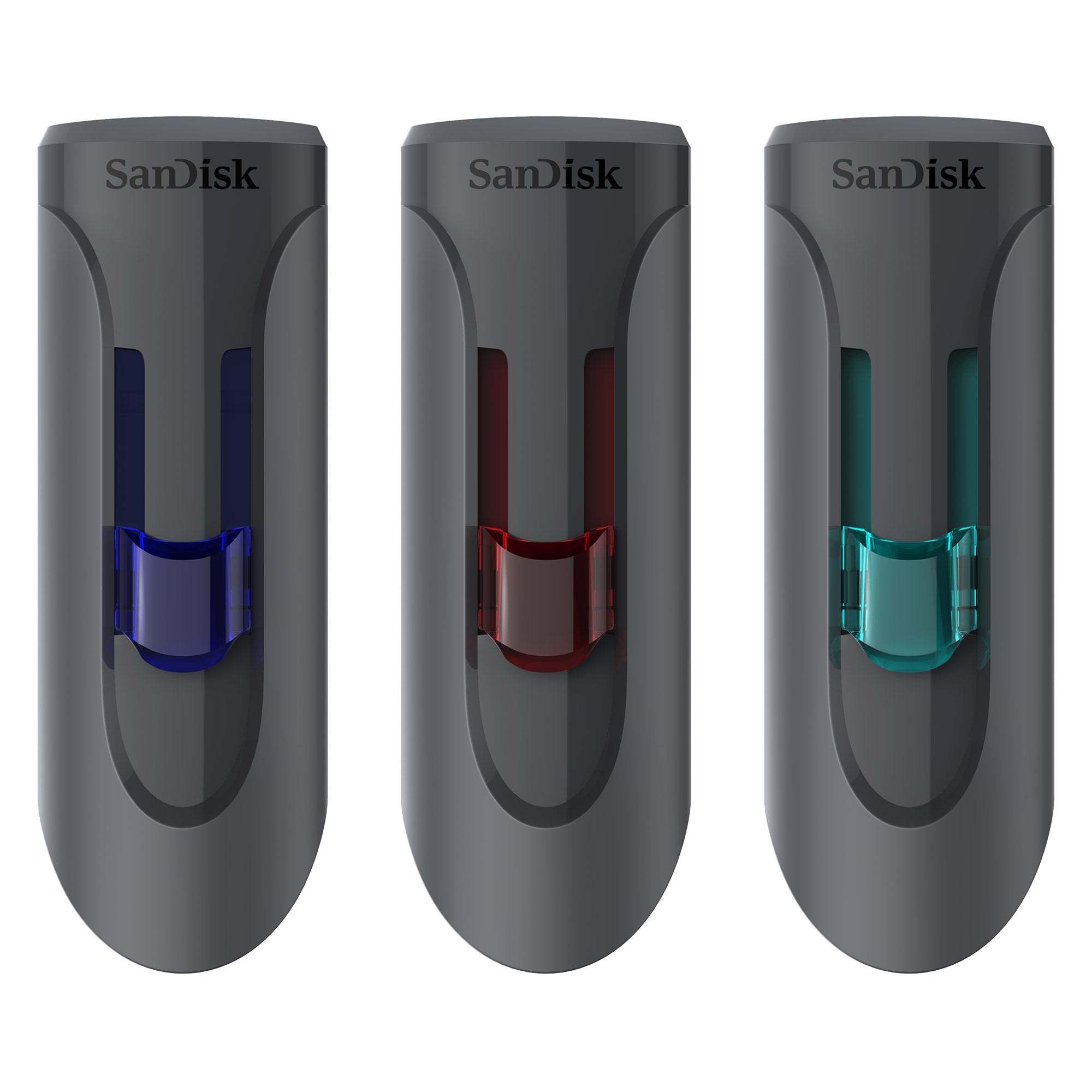 SanDisk Cruzer Glide 16GB USB 3.0 Flash Drive, 3-Pack (#1055124) - $9.97