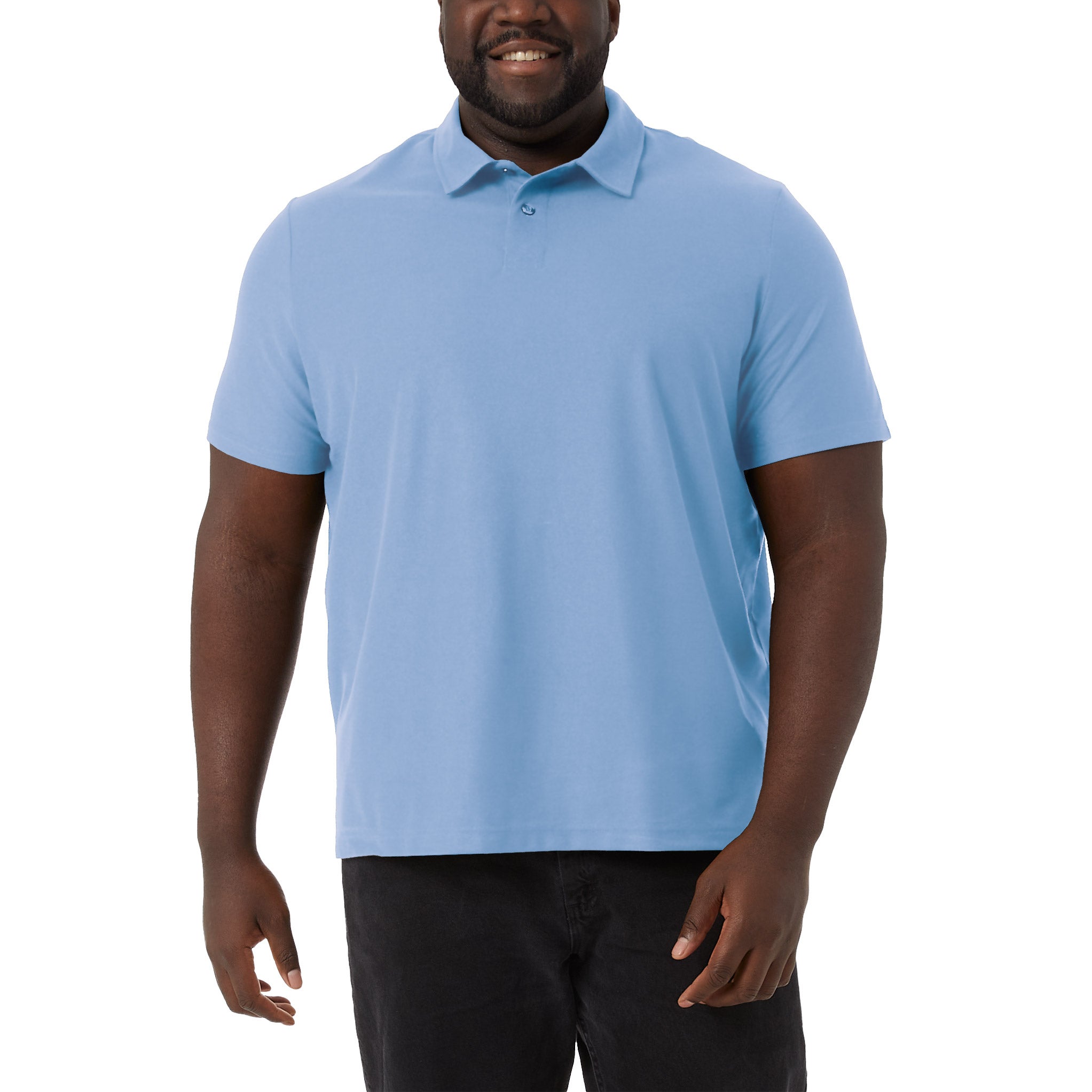 32 Degrees Men's Micro Pique Polo (#1672511) - $6.97