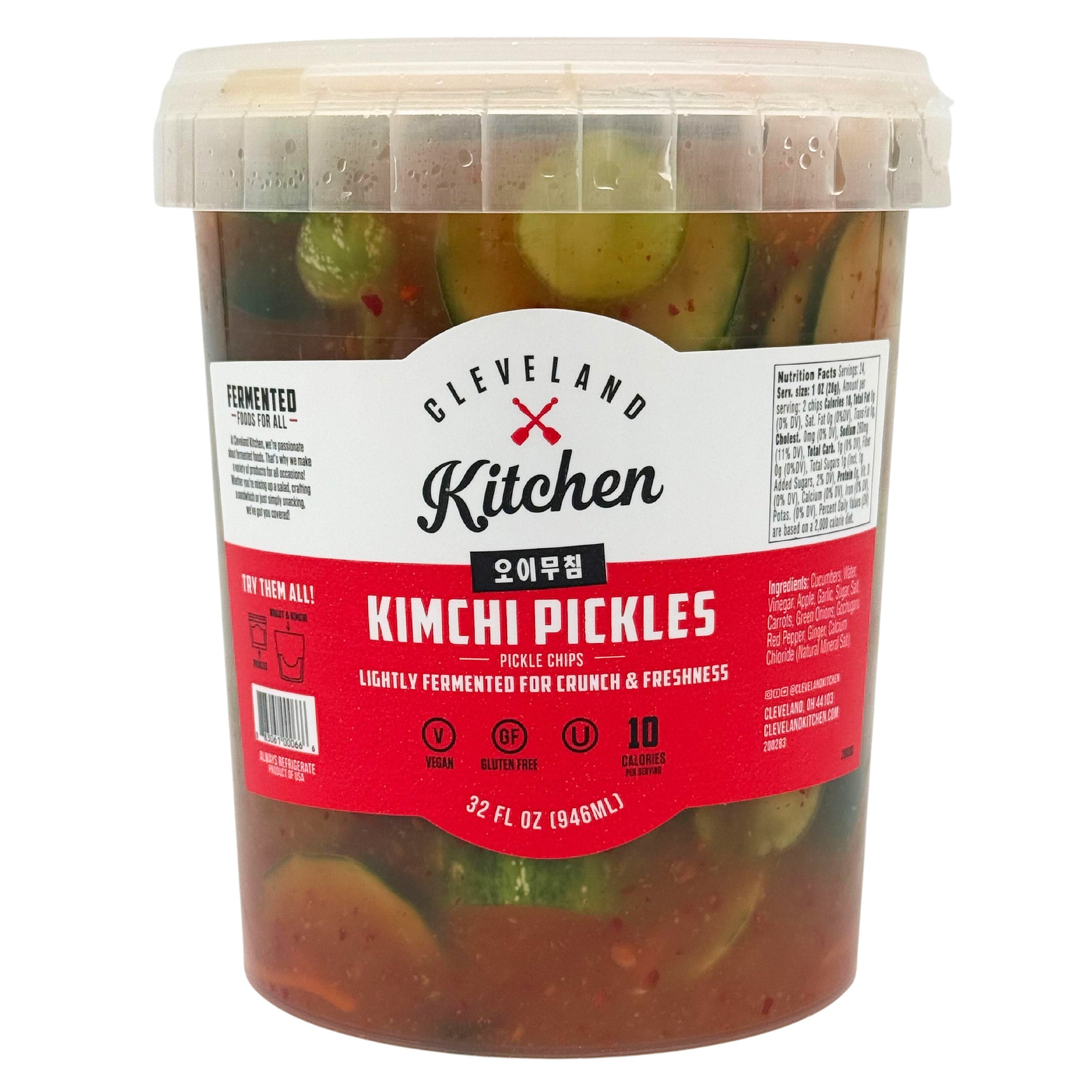 Cleveland Kitchen Kimchi Pickle Chips 32 fl oz (2 lbs) (#1869061