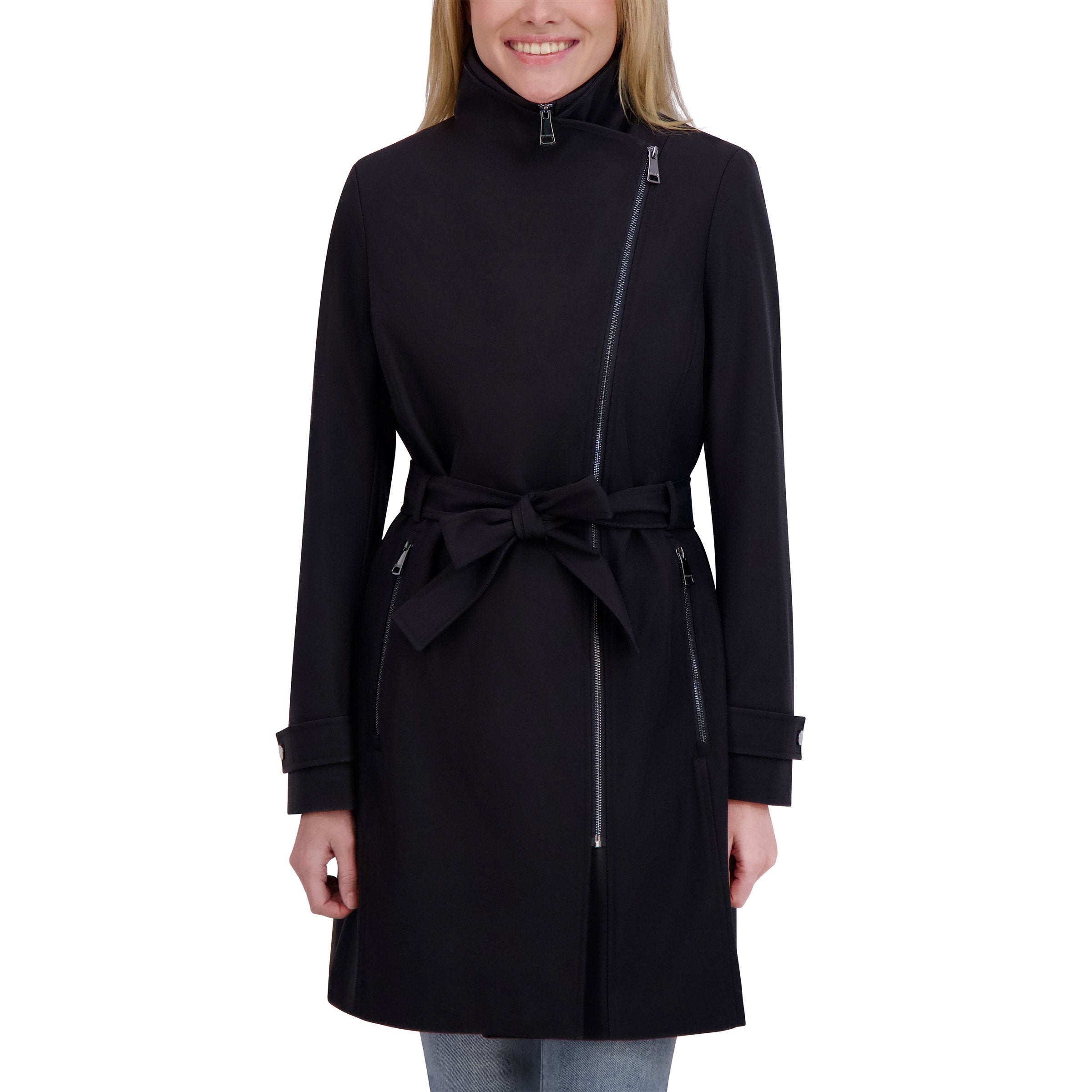 Halston Women's Belted Trench Coat (#1888906) - $9.97 (down from