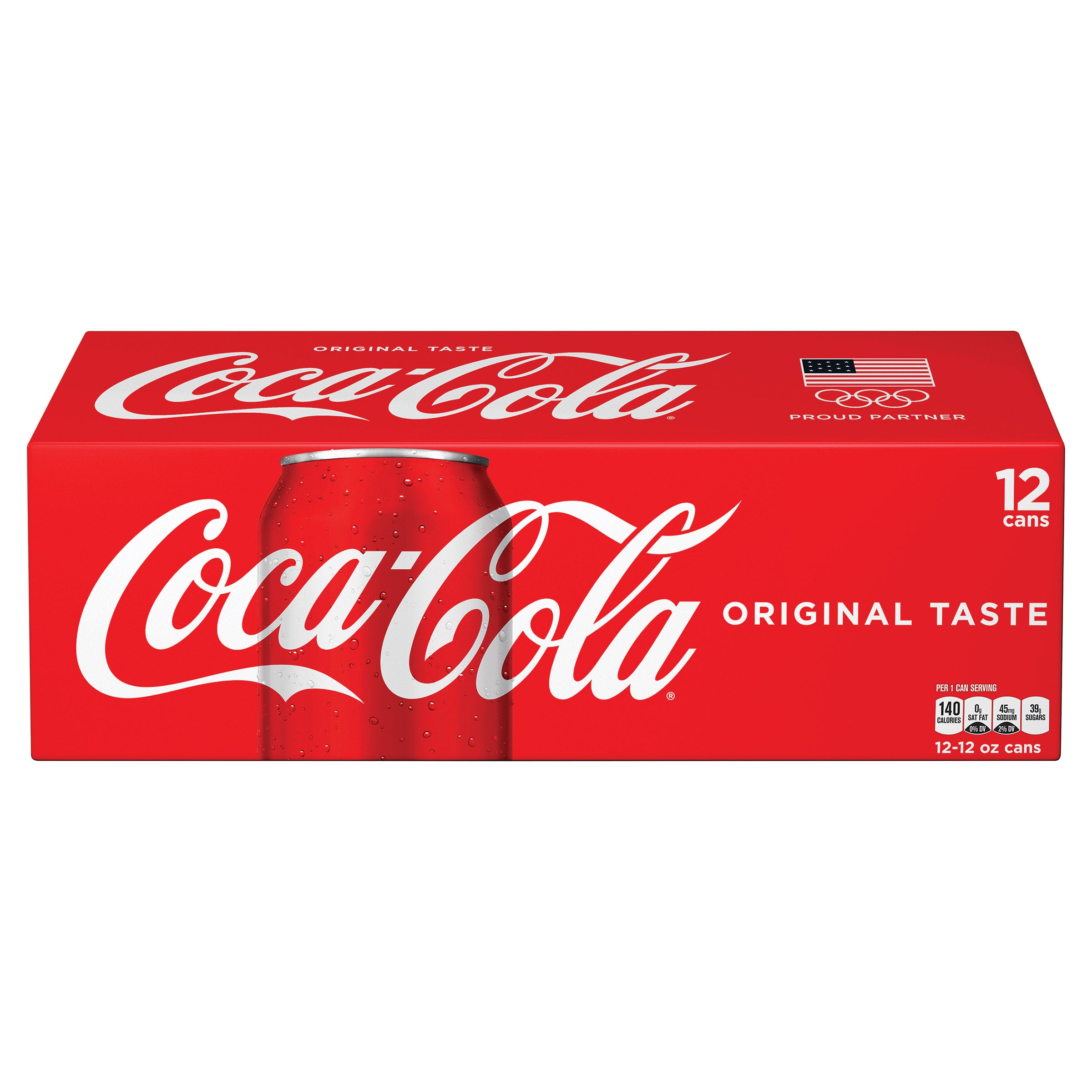 Coca-Cola Original Taste, 12 x 12 oz Cans (#439398) - $3.39