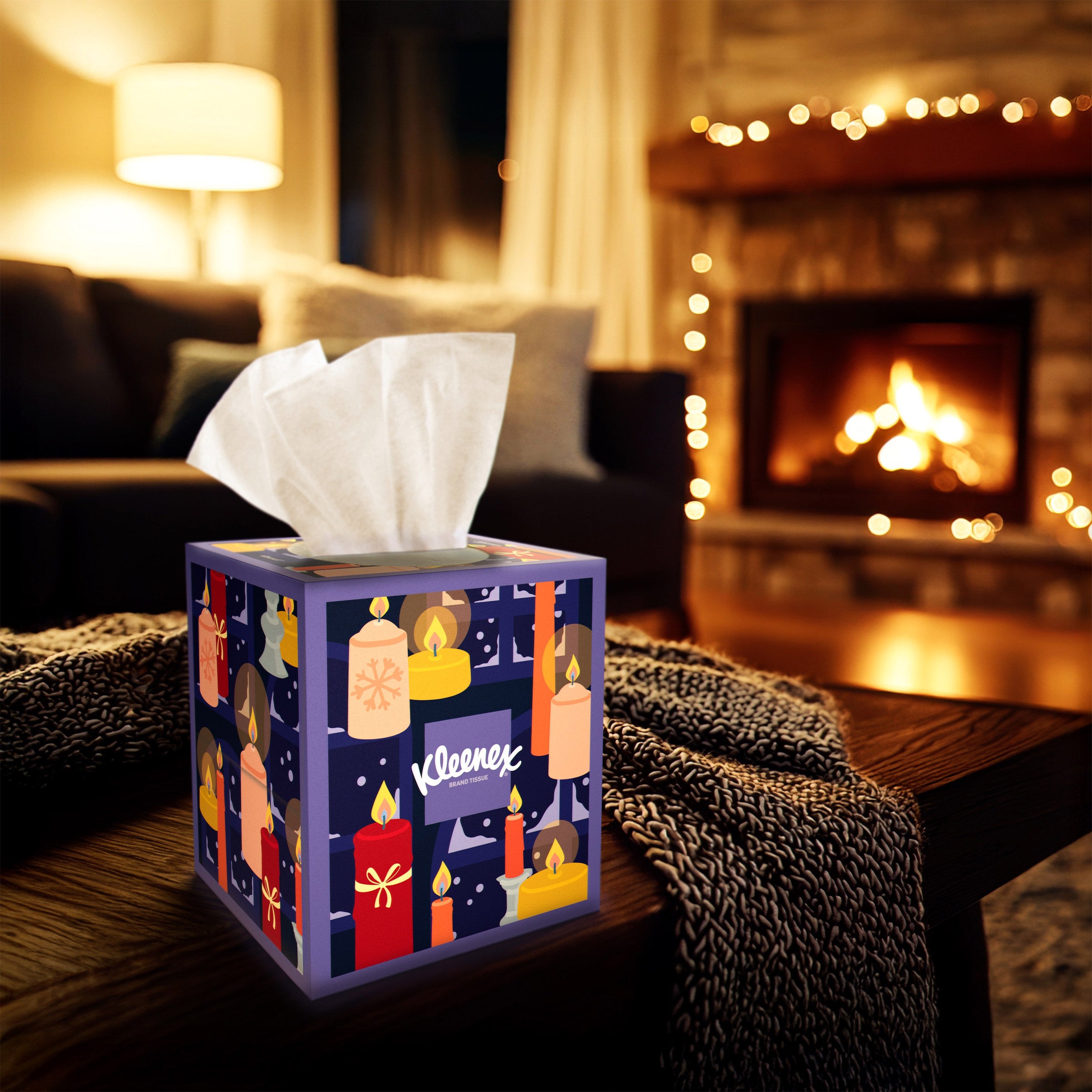 Kleenex Facial Tissue Upright 12/85 Count 3-Ply (#221663) - $15.79