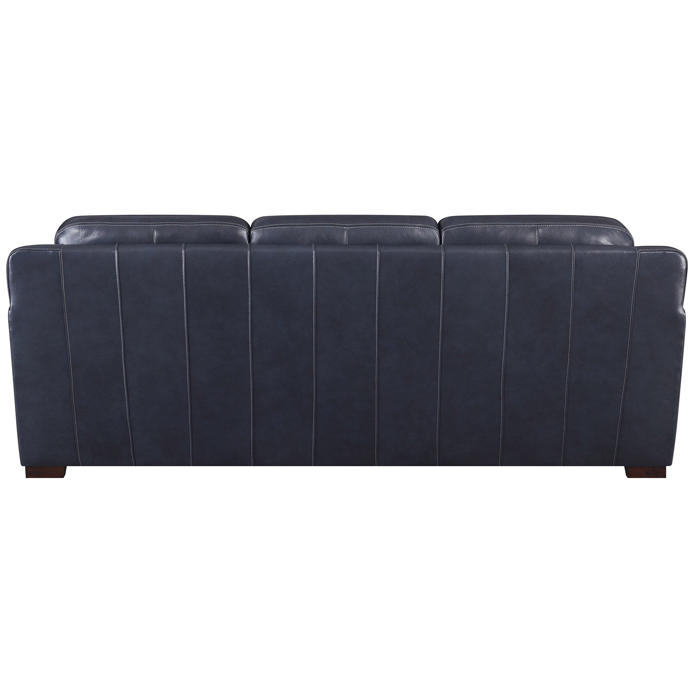 SIMON LI LEATHER SOFA BLUE - $1149.99 at Costco