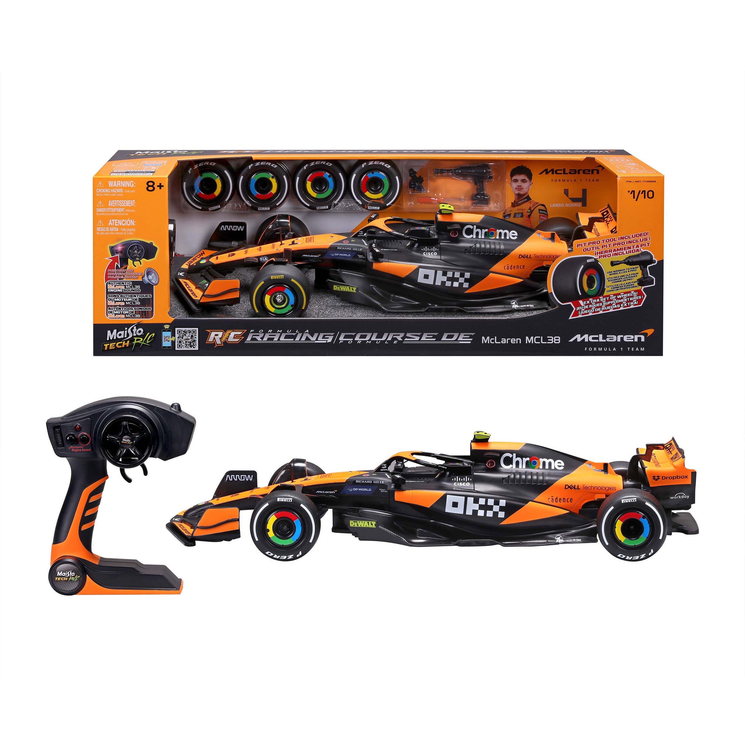 1:10 F1 Race Car R/C (#1851562) - $66.99