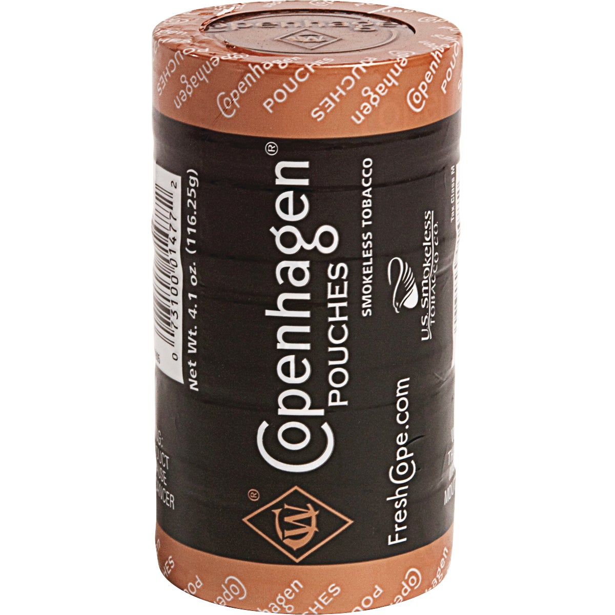 copenhagen chewing tobacco Copenhagen Original Pouches, 5-Pack / 0.82 oz Cans (#497648)