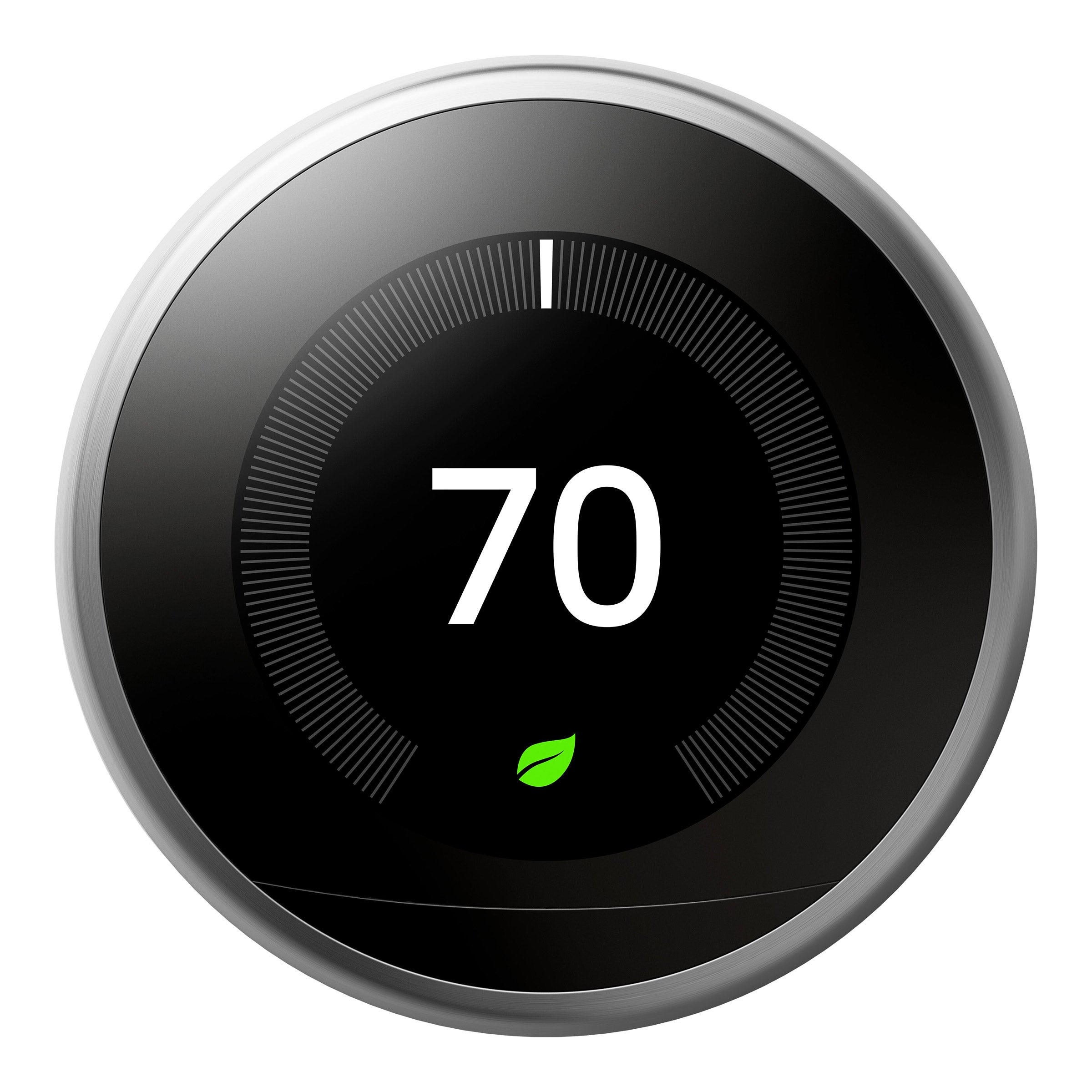 Nest Learning Thermostat 3rd Gen, Stainless Steel (#1843037) - $99.97 ...