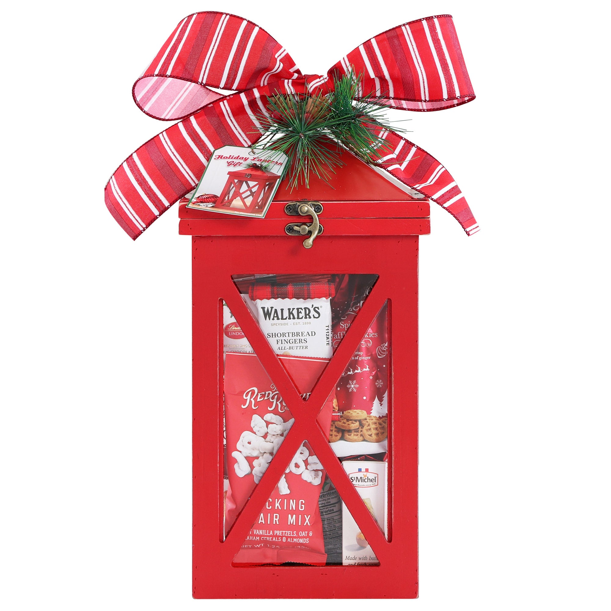 Houdini Silhouette Lantern Holiday Gift Basket, 27.94 oz (#1964028